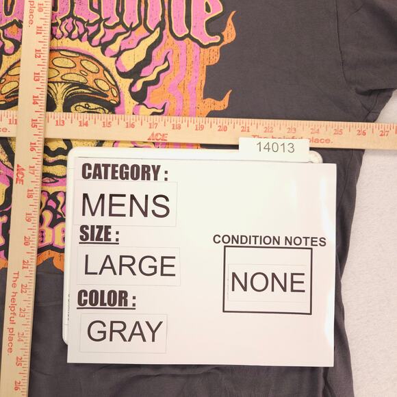 Sublime Band Short Sleeve Crew Neck Graphic T Shirt Mens Size Large L Gray - Picture 7 of 9